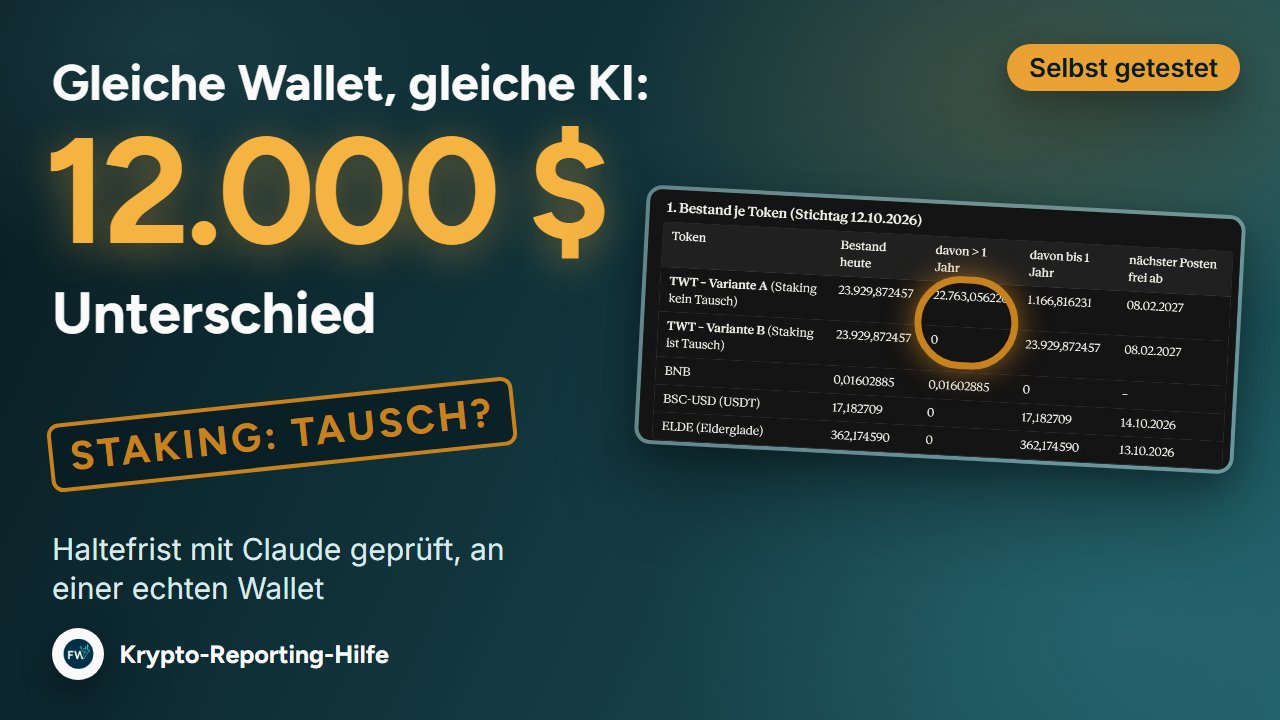 Vorschaubild des Videos: Haltefrist mit KI prüfen